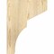 Ekena Millwork Monterey Rough Sawn Corbel, Douglas Fir, 6"W x 12"D x 16"H COR06X12X16MON00RDF - alternate 3